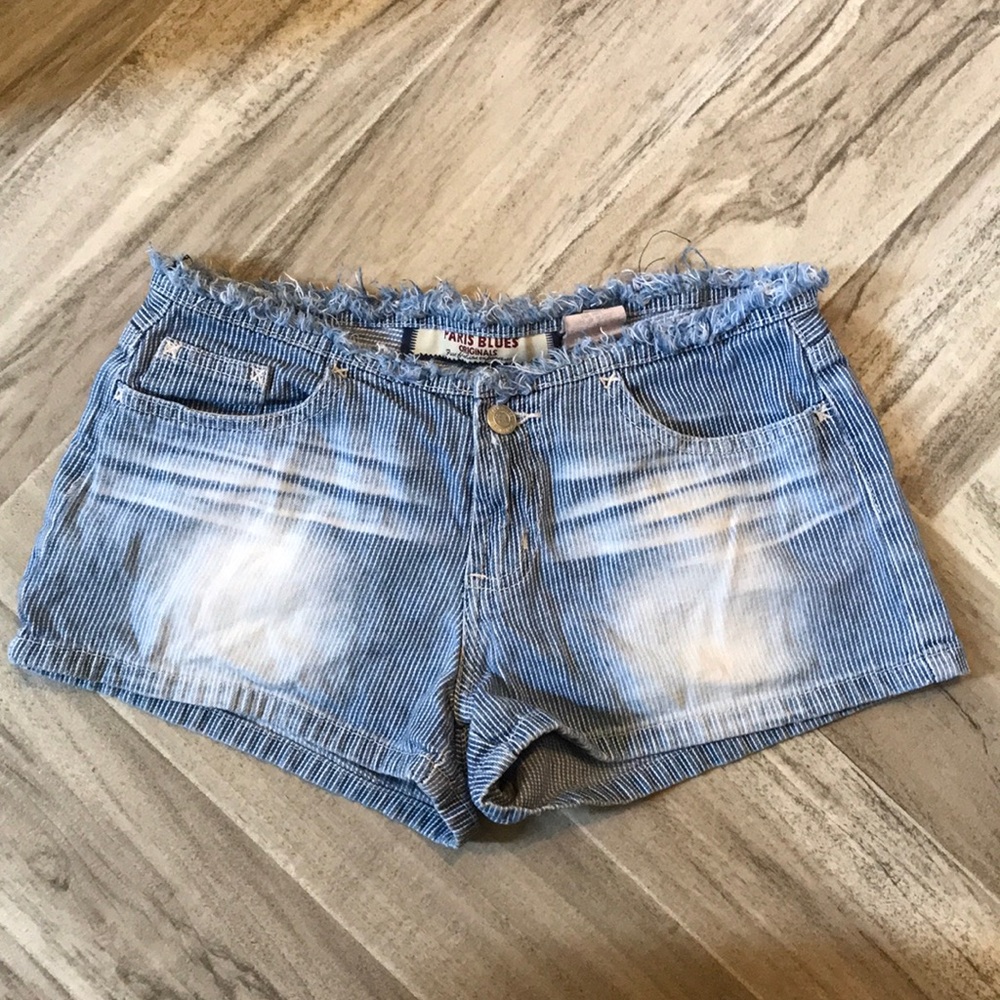 Paris Blues Jean Shorts